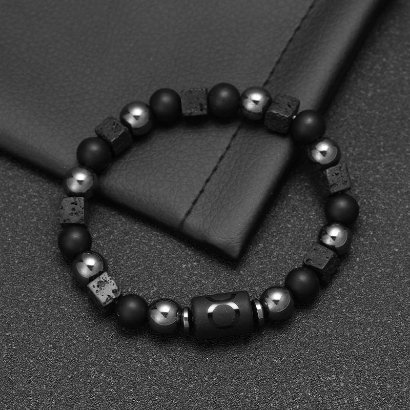 12 Constellation Zodiac Bracele Signs Beads Couples Bracelet Square Volcanic Stone Elastic Charm Bracelet for Women Men Gift - Tara's Tiny Treasures