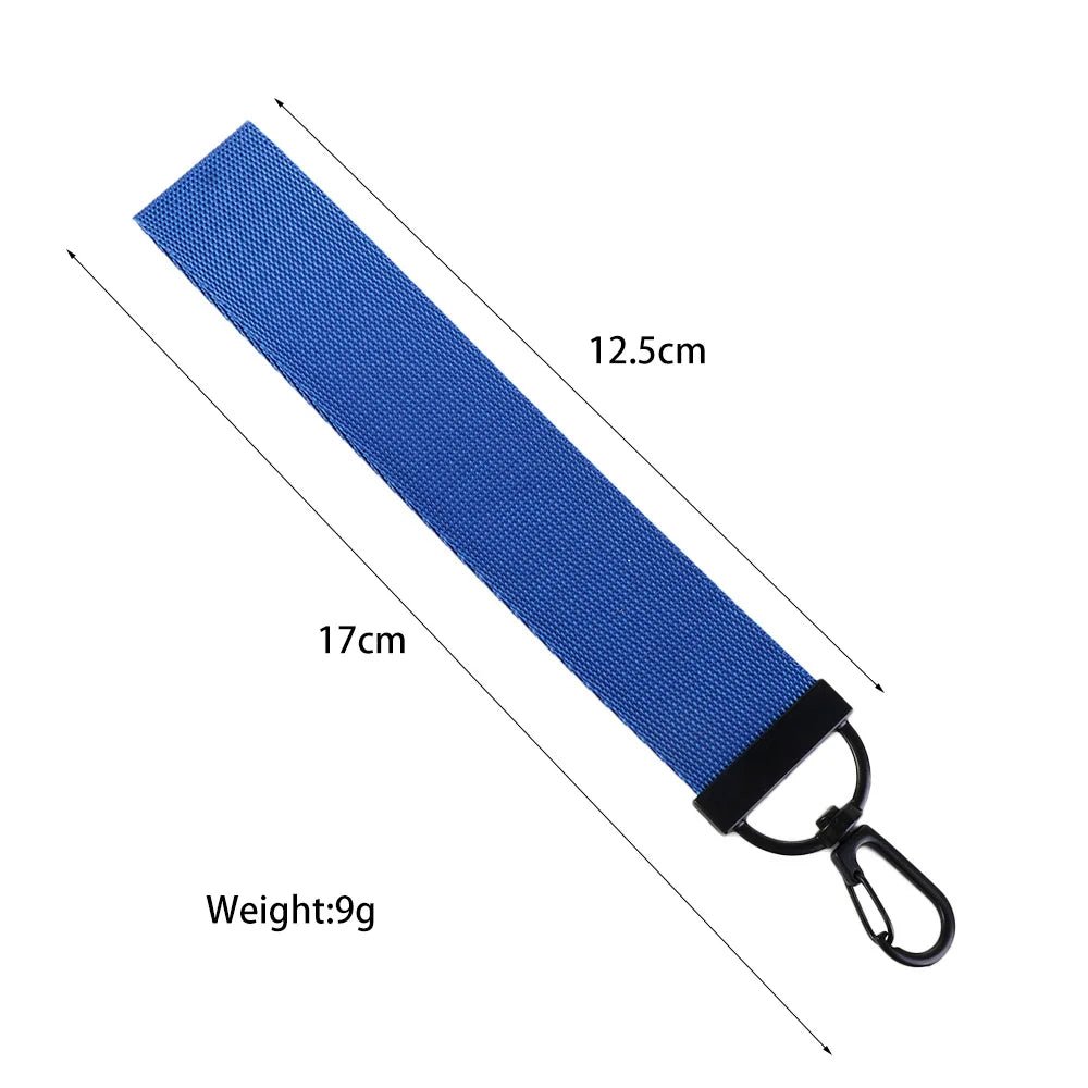13 Colors Creative Keychain for Women Candy Color DIY Ribbon Rope Neck Strap Lanyard Personality Bag Pendant Accessories - Tara's Tiny Treasures