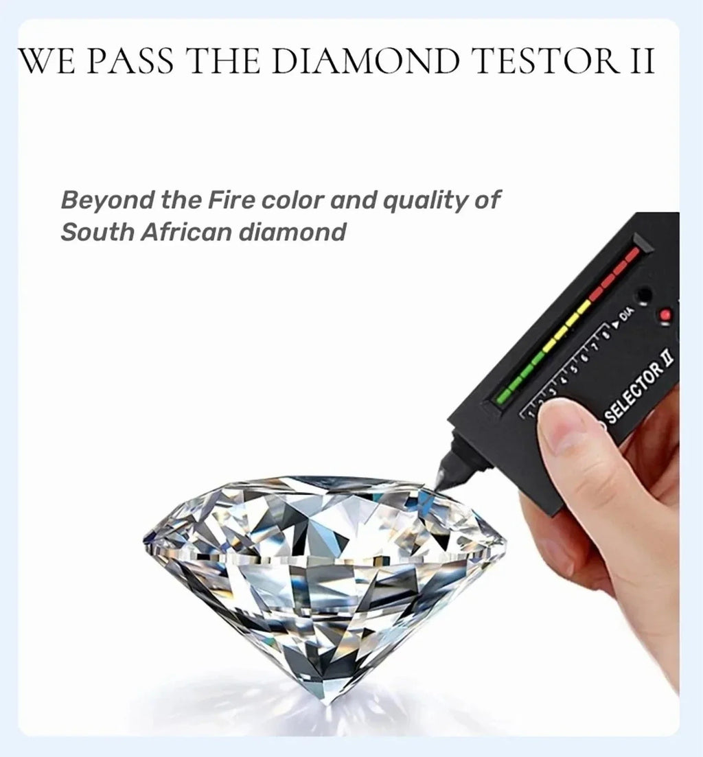 18K Real Platinum PT950 Prague Royal Wedding Women's Ring Moissanite1Carat Diamond Suitable Women Wedding and Engagement Rings - Tara's Tiny Treasures