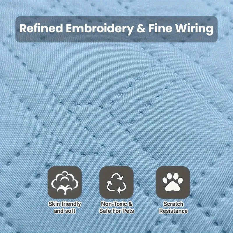 1PCS New Upgraded Ice Cooling Experience Summer Pet Cooling Mat Washable and Breathable Pet Cooling Pad All Season For Dogs Pet - Tara's Tiny Treasures