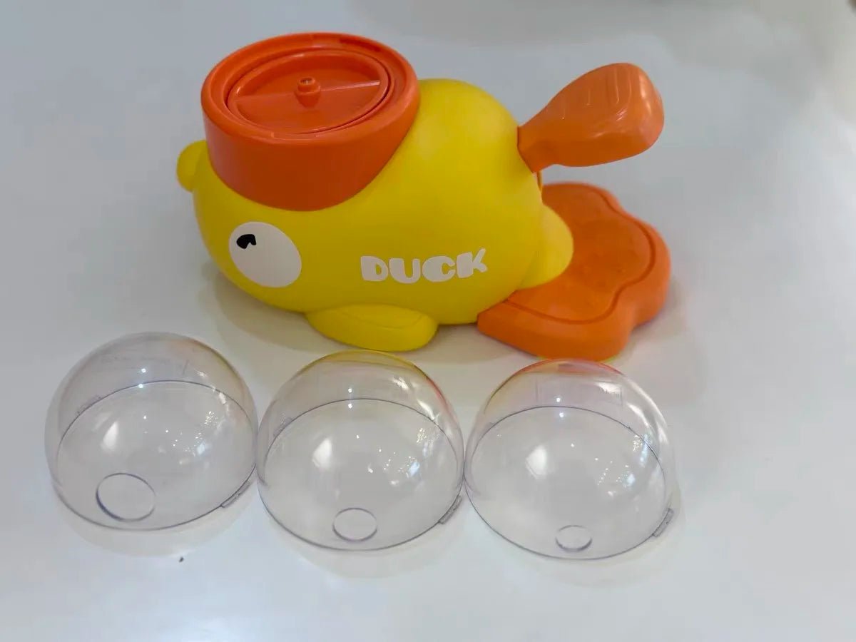 2-in-1 Interactive Dog Toy Pet Automatic Food Treat Dispenser Cartoon Duck Design Slow Food Pet Snack Feeder for Dog Training - Tara's Tiny Treasures
