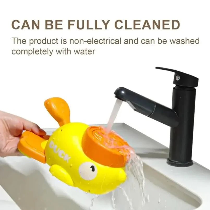 2-in-1 Interactive Dog Toy Pet Automatic Food Treat Dispenser Cartoon Duck Design Slow Food Pet Snack Feeder for Dog Training - Tara's Tiny Treasures