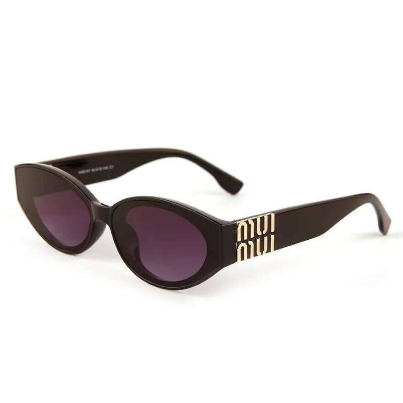 2025 Glamour Fashion Women Sunglasses Luxury Oval Designer Men Glasses Trend Classic Brand Unisex Shades UV400 - Tara's Tiny Treasures