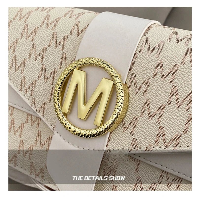 2025 New Retro Simple Fashion Shoulder Bag Premium Messenger Bag French Niche Small Square Bag - Tara's Tiny Treasures