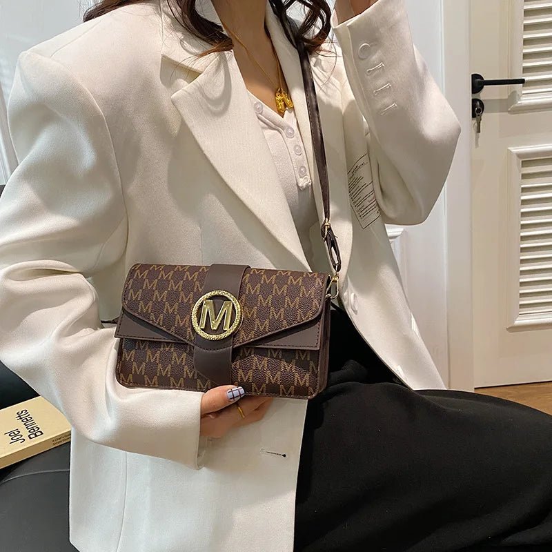 2025 New Retro Simple Fashion Shoulder Bag Premium Messenger Bag French Niche Small Square Bag - Tara's Tiny Treasures