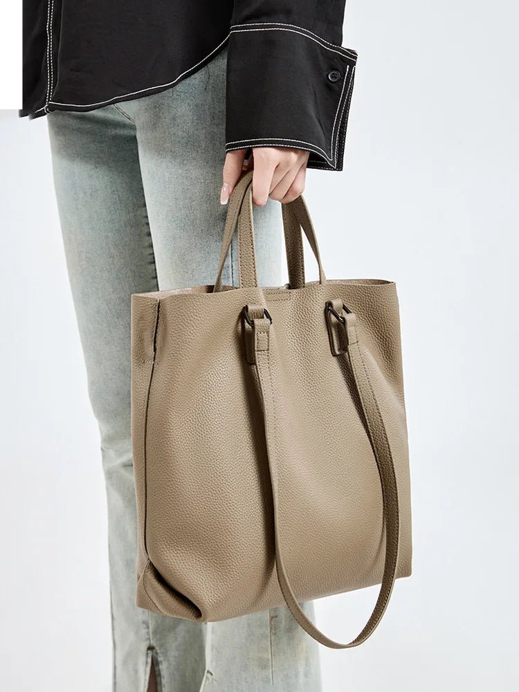 2025 New Vintage Briefcase Shoulder Crossbody Handheld Bag Light Luxury Women Unique Casual Versatile Premium Chic Handbag - Tara's Tiny Treasures
