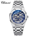 2026 High Quality Automatic Movement Mechanical Watches For Men Fashion Casual Skeleton Hollow Luminous Waterproof Watch CHENXI - Tara's Tiny Treasures