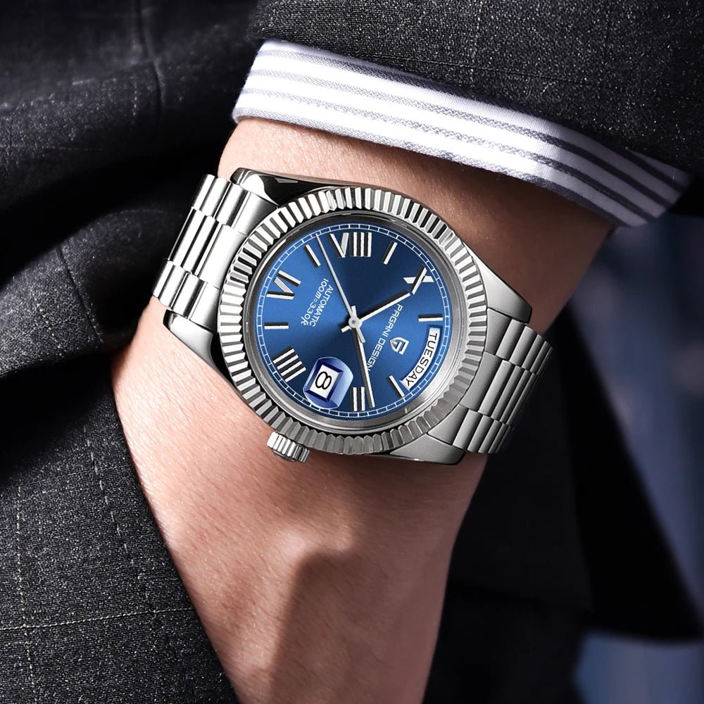 2026 New PAGANI DESIGN Brand Luxury Automatic Mechanical Watch For Men Sapphire Mirror Waterproof Men's Watches Japan Movt Watch - Tara's Tiny Treasures