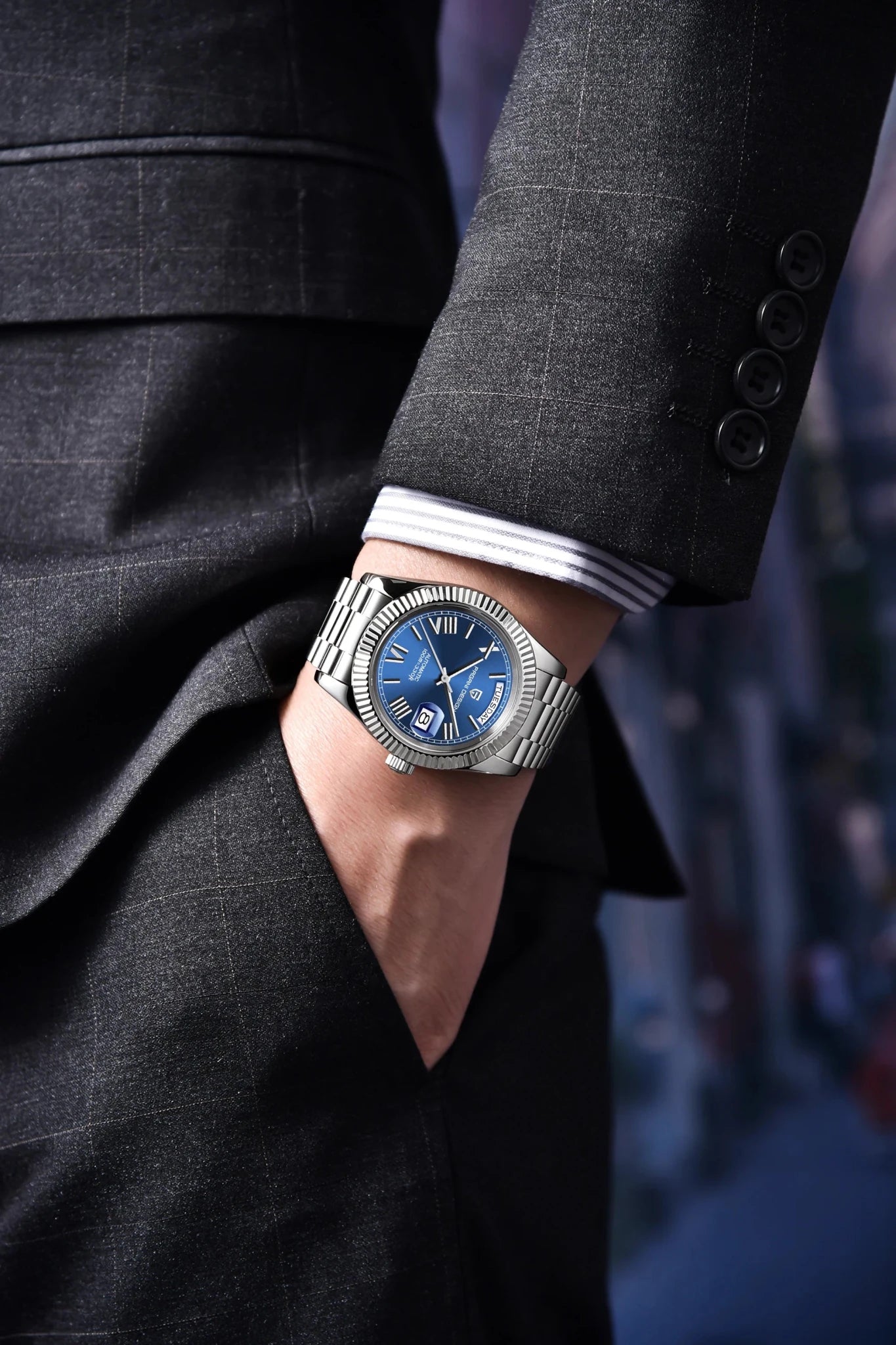 2026 New PAGANI DESIGN Brand Luxury Automatic Mechanical Watch For Men Sapphire Mirror Waterproof Men's Watches Japan Movt Watch - Tara's Tiny Treasures
