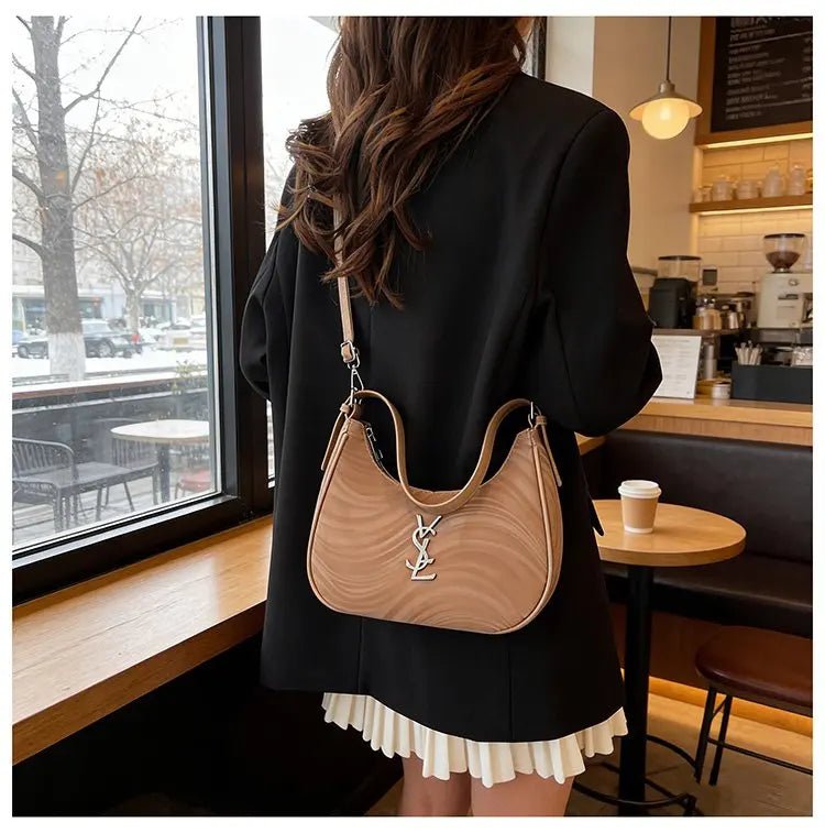 2026 New Trendy Dumpling Bag for Women Stylish & Elegant, Premium Light Luxury Design, Versatile Single Shoulder & Crossbody Bag - Tara's Tiny Treasures