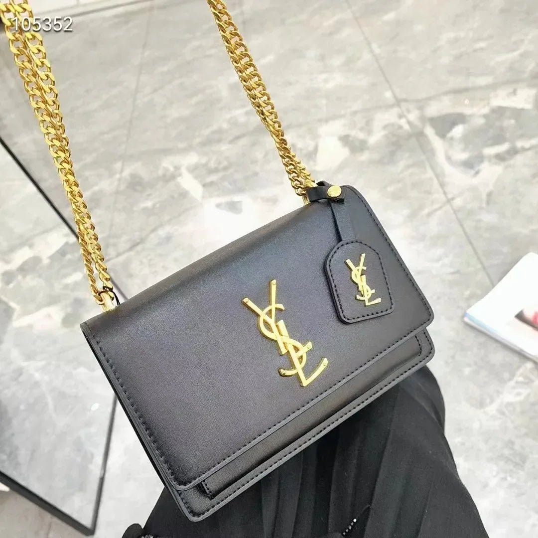 2026 new women's shoulder messenger bag big brand with the same fashion chain bag versatile - Tara's Tiny Treasures