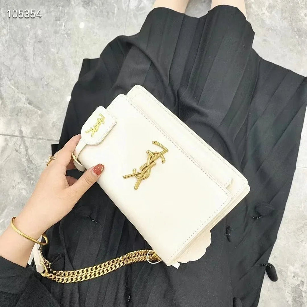 2026 new women's shoulder messenger bag big brand with the same fashion chain bag versatile - Tara's Tiny Treasures