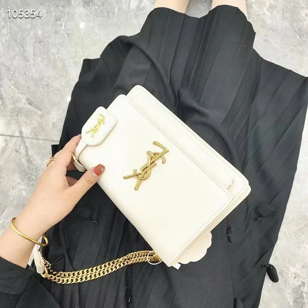 2026 new women's shoulder messenger bag big brand with the same fashion chain bag versatile - Tara's Tiny Treasures