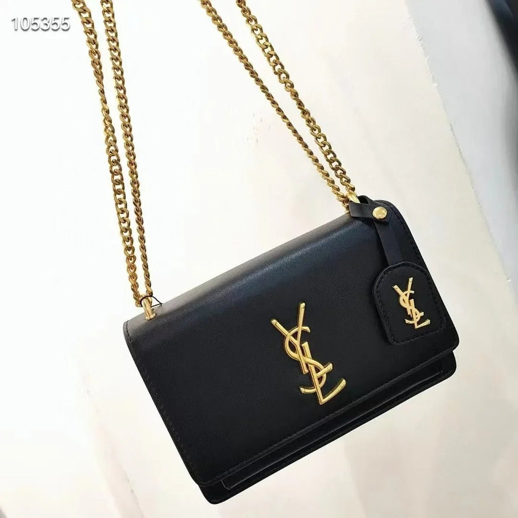2026 new women's shoulder messenger bag big brand with the same fashion chain bag versatile - Tara's Tiny Treasures