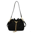 2026 Soft Commuting Crossbody Bags Faux Suede Sewing Hot Sale Bags for WomenThread Solid Color String Women's Handbags - Tara's Tiny Treasures