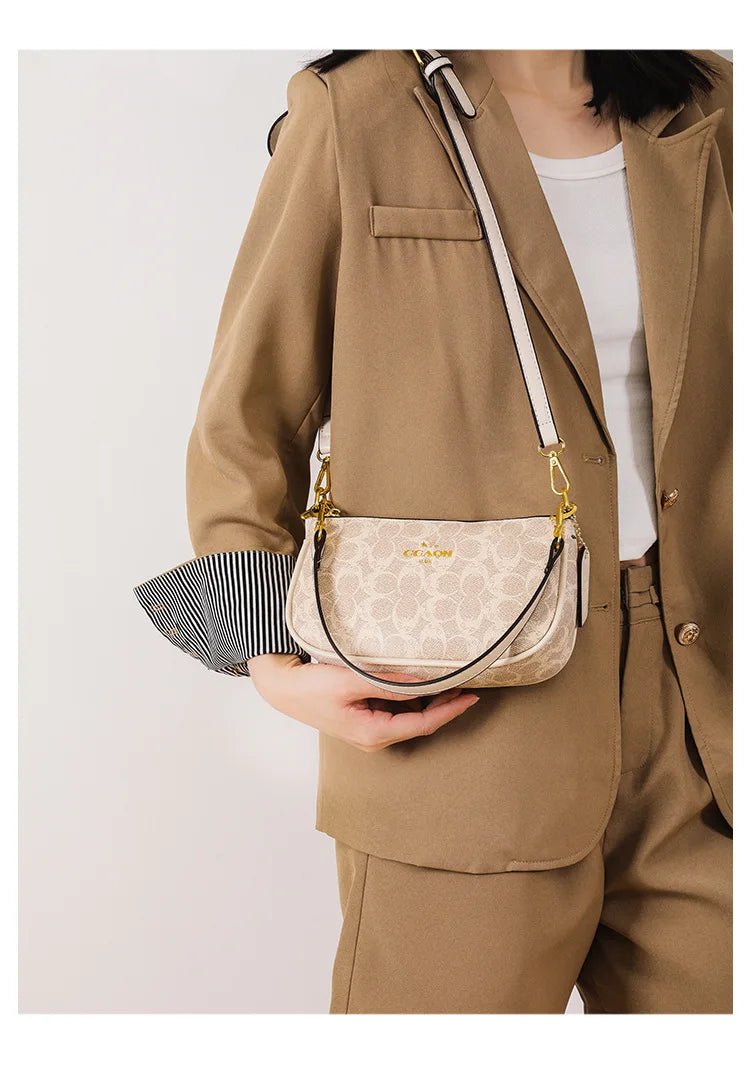 26 New Elegant Women's Underarm Bag, PU Leather Luxury Shoulder Crossbody Handbag for Work, Date & Daily Outfit - Tara's Tiny Treasures