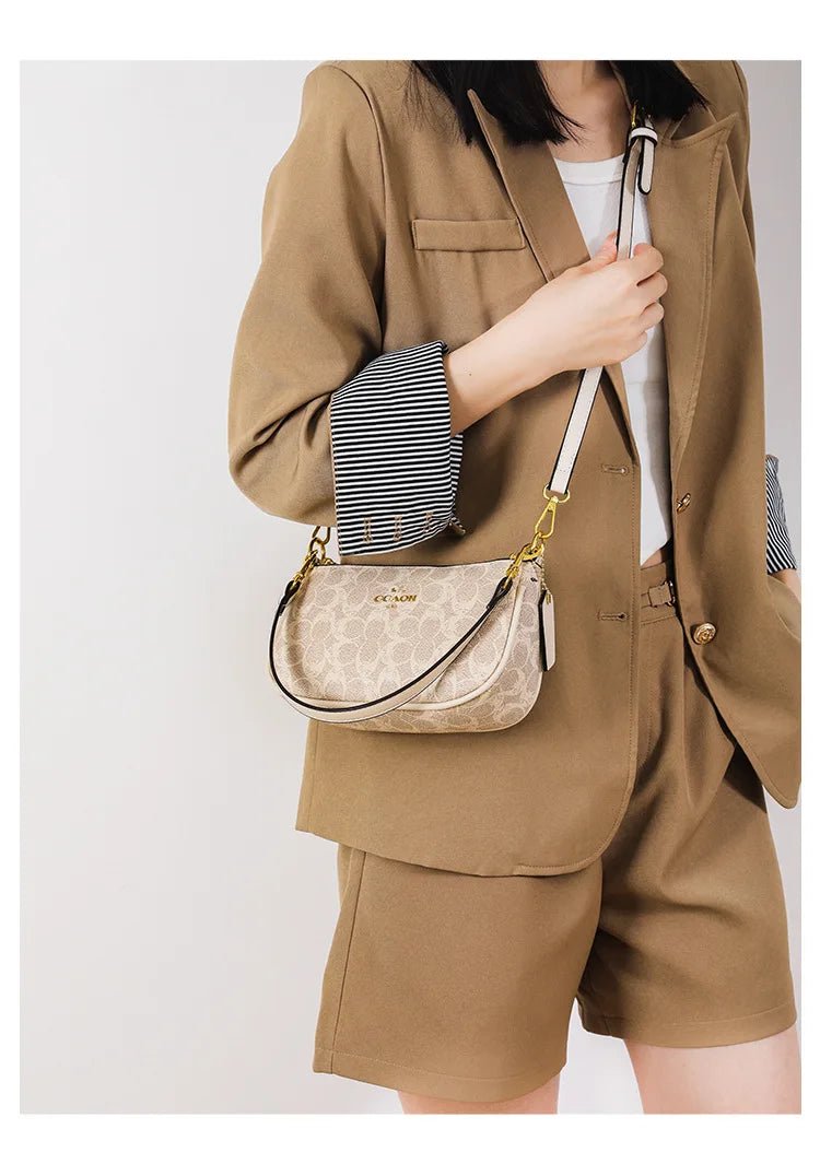 26 New Elegant Women's Underarm Bag, PU Leather Luxury Shoulder Crossbody Handbag for Work, Date & Daily Outfit - Tara's Tiny Treasures