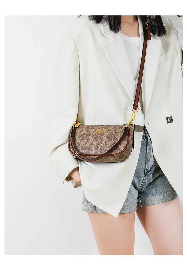 26 New Elegant Women's Underarm Bag, PU Leather Luxury Shoulder Crossbody Handbag for Work, Date & Daily Outfit - Tara's Tiny Treasures