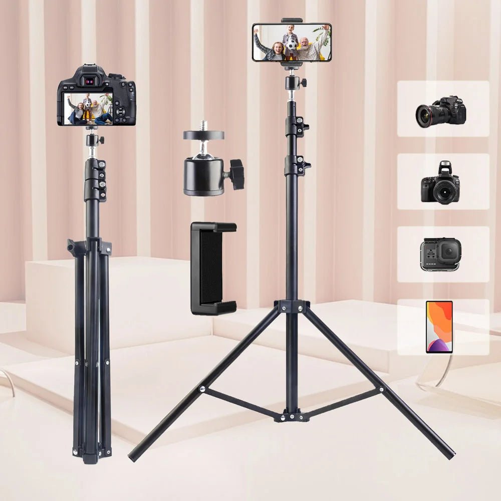 360°Adjustable Scalable Bluetooth Selfie Stick Multi-functional Phones Camera DV Holder Live Video Recording Wireless brackets - Tara's Tiny Treasures