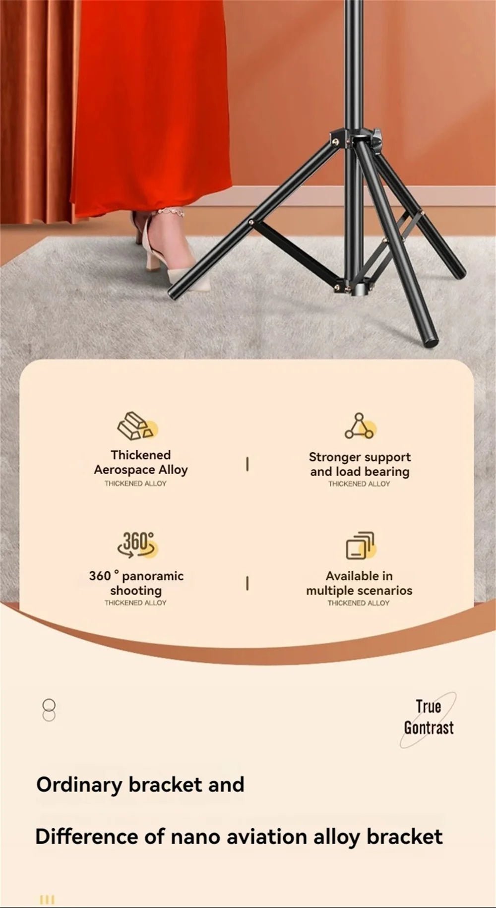 360°Adjustable Scalable Bluetooth Selfie Stick Multi-functional Phones Camera DV Holder Live Video Recording Wireless brackets - Tara's Tiny Treasures