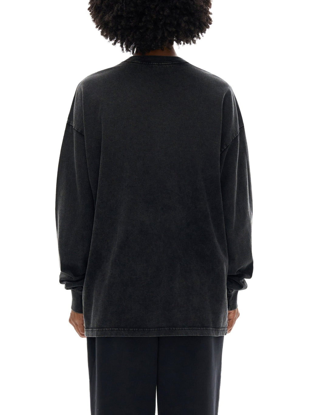 Acid Wash Oversize Long Sleeve T-Shirt - Tara's Tiny Treasures