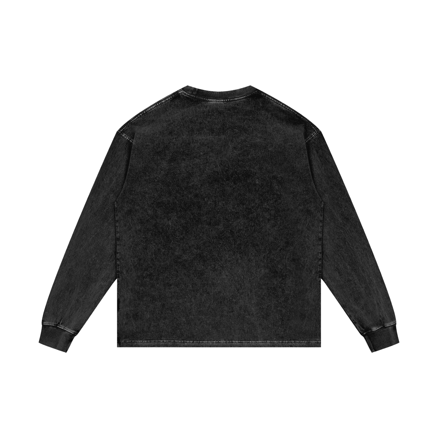 Acid Wash Oversize Long Sleeve T-Shirt - Tara's Tiny Treasures