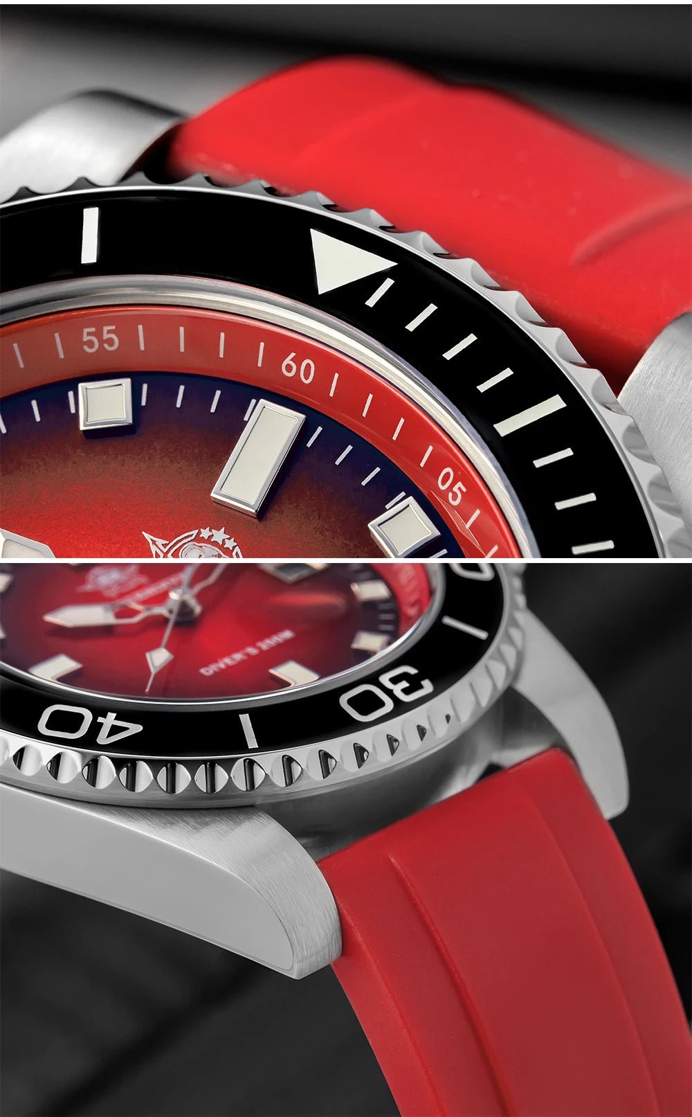 ADDIESDIVE Men Watch 2025 New Diving Luminous Quartz Wristwatch Waterproof 200m Luxury Stainless Steel 41mm Ceramic Bezel Watch - Tara's Tiny Treasures