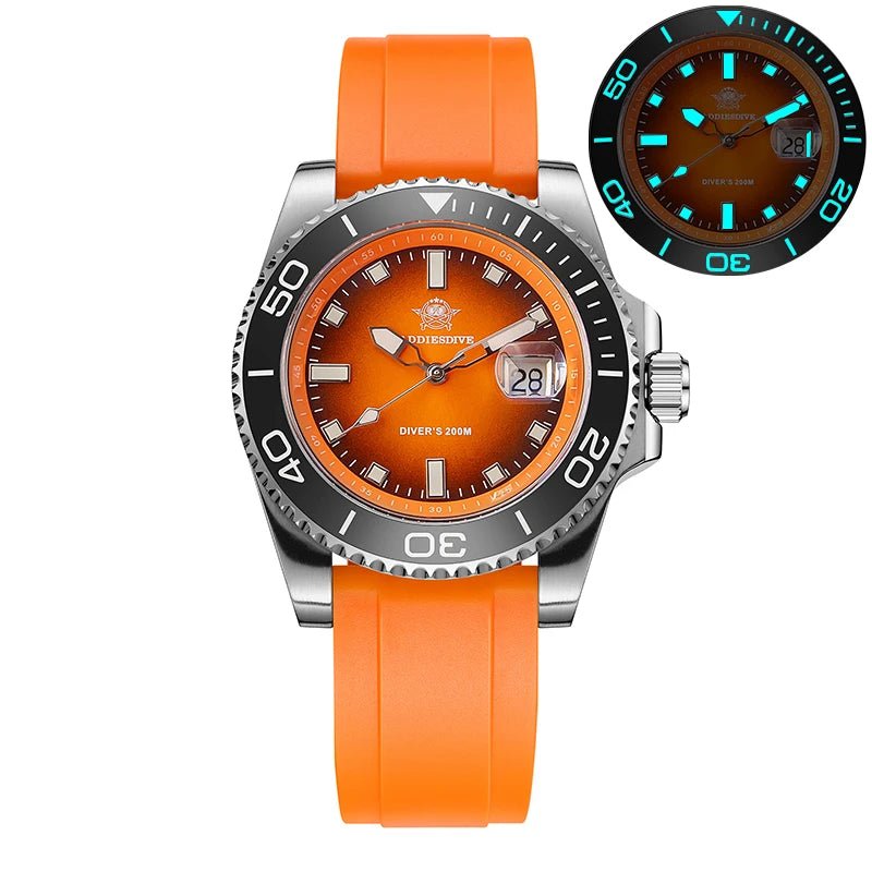 ADDIESDIVE Men Watch 2025 New Diving Luminous Quartz Wristwatch Waterproof 200m Luxury Stainless Steel 41mm Ceramic Bezel Watch - Tara's Tiny Treasures