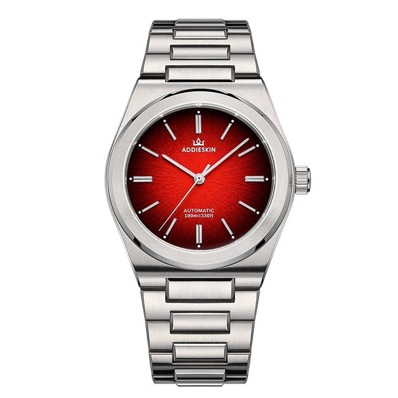 ADDIESKIN Luxury Men's Watch Miyota 9015 Sapphire Glass Gradient Luminous Waterproof 10Bar Gada K001 Automatic Mechanical Watch - Tara's Tiny Treasures