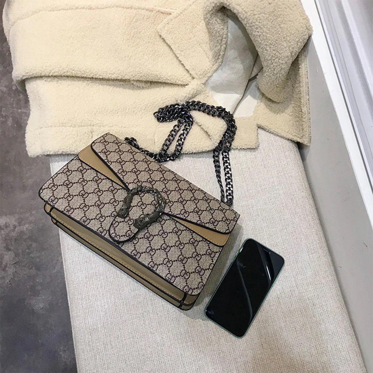 Advanced Wine God Bag for Women New Style Women Versatile Fashion Chain Bag Single Shoulder Crossbody Bag - Tara's Tiny Treasures