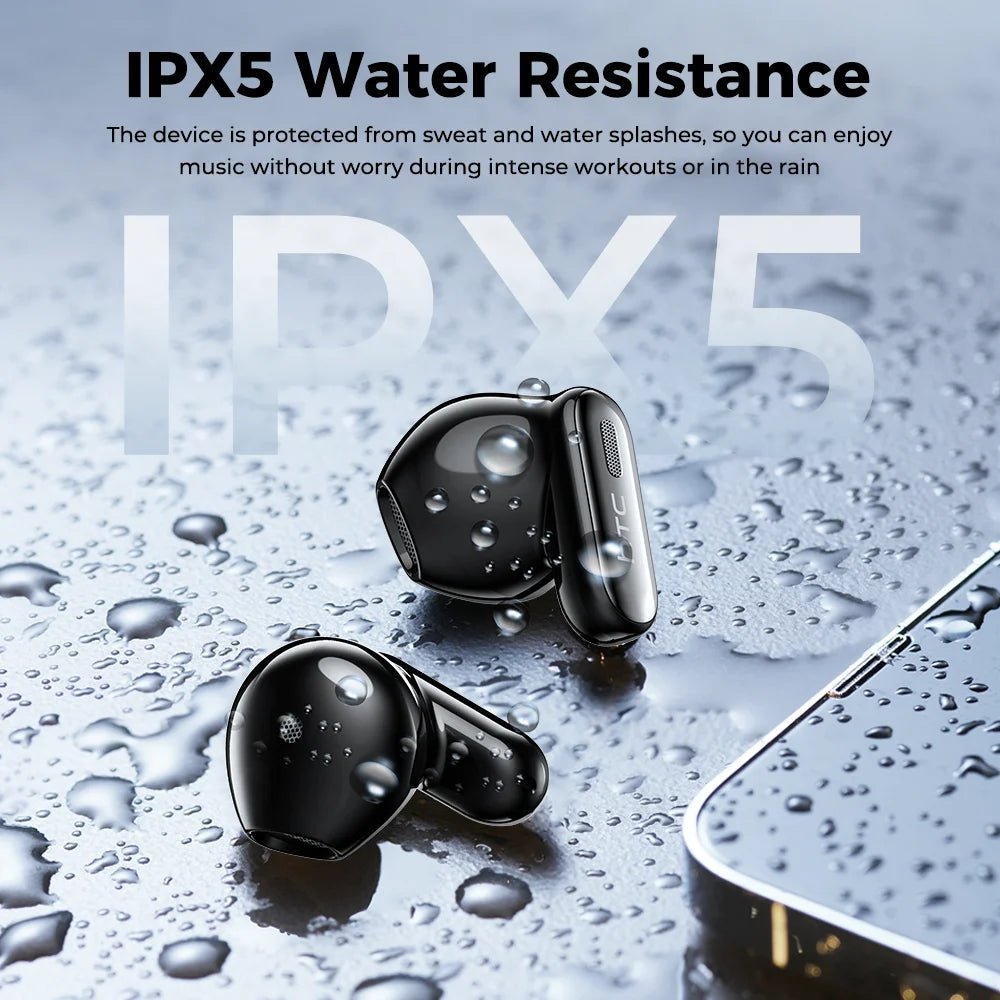 Auriculares Traductor DeIdioma 2026 HTC NE68 AI Translation Earbuds Bluetooth 6.0 Low Latency Gaming IPX4 Sports Touch Control - Tara's Tiny Treasures