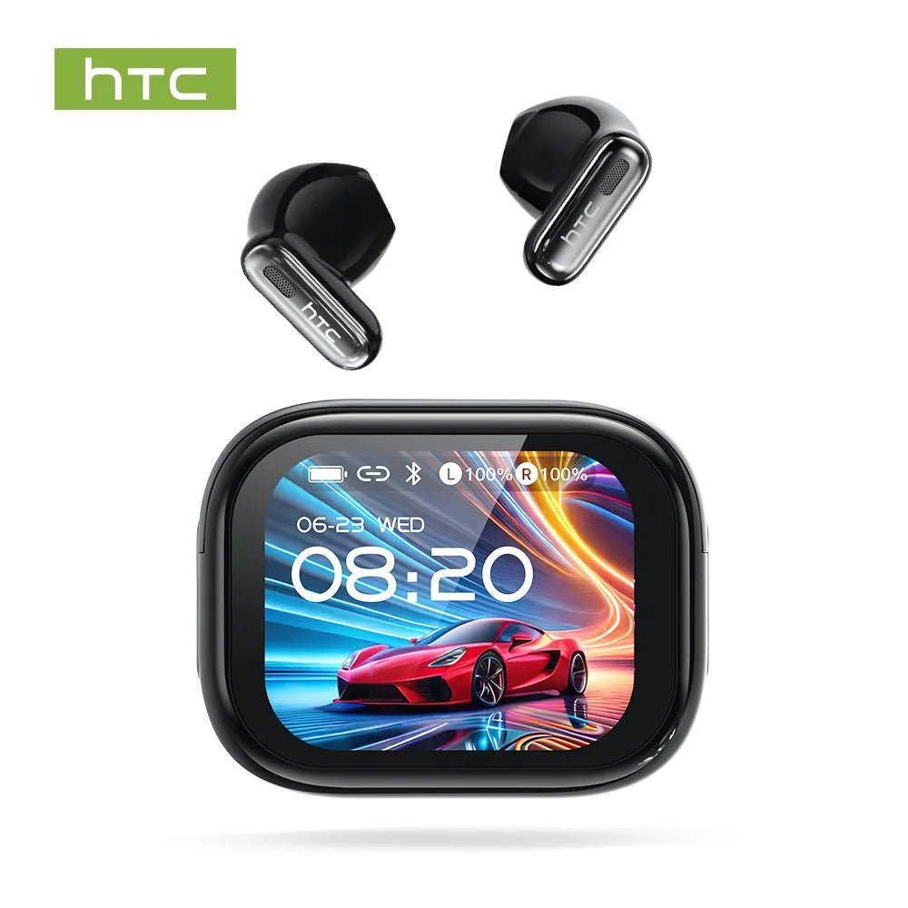Auriculares Traductor DeIdioma 2026 HTC NE68 AI Translation Earbuds Bluetooth 6.0 Low Latency Gaming IPX4 Sports Touch Control - Tara's Tiny Treasures