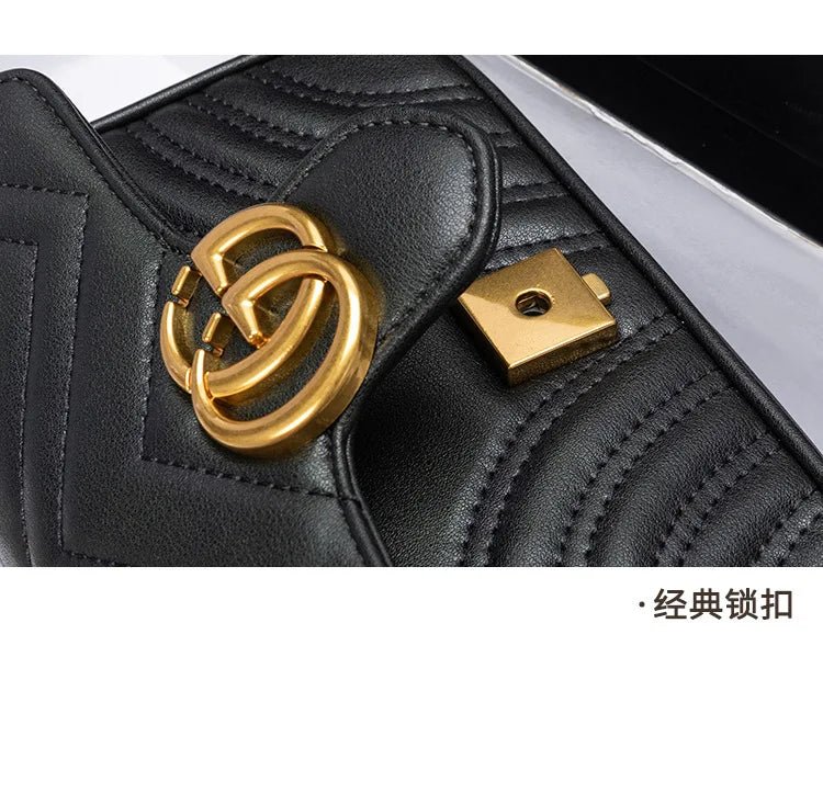 Bag Women's 2026 New Xiaoxiangfeng Chain Bag Fashion Shoulder Crossbody Bag - Tara's Tiny Treasures