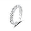 Best-Selling 925 Silver Moissanite Diamond Pattern Ring Full Diamonds Exquisite Fashion Versatile Moissanite Jewelry Gift - Tara's Tiny Treasures