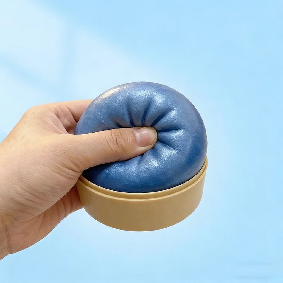 Blind Box Colorful Simulated Dumpling Squishy Relaxing Relieve Anxiety Antistress Enhance Happiness Rebound Squeeze Reliever Toy - Tara's Tiny Treasures