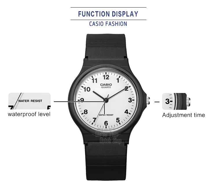 Casio Watch Classic Stylish Simplicity Design Digital Display Quartz Movement Water Resistant Men's And Women's MQ-24-7B/7B2 - Tara's Tiny Treasures