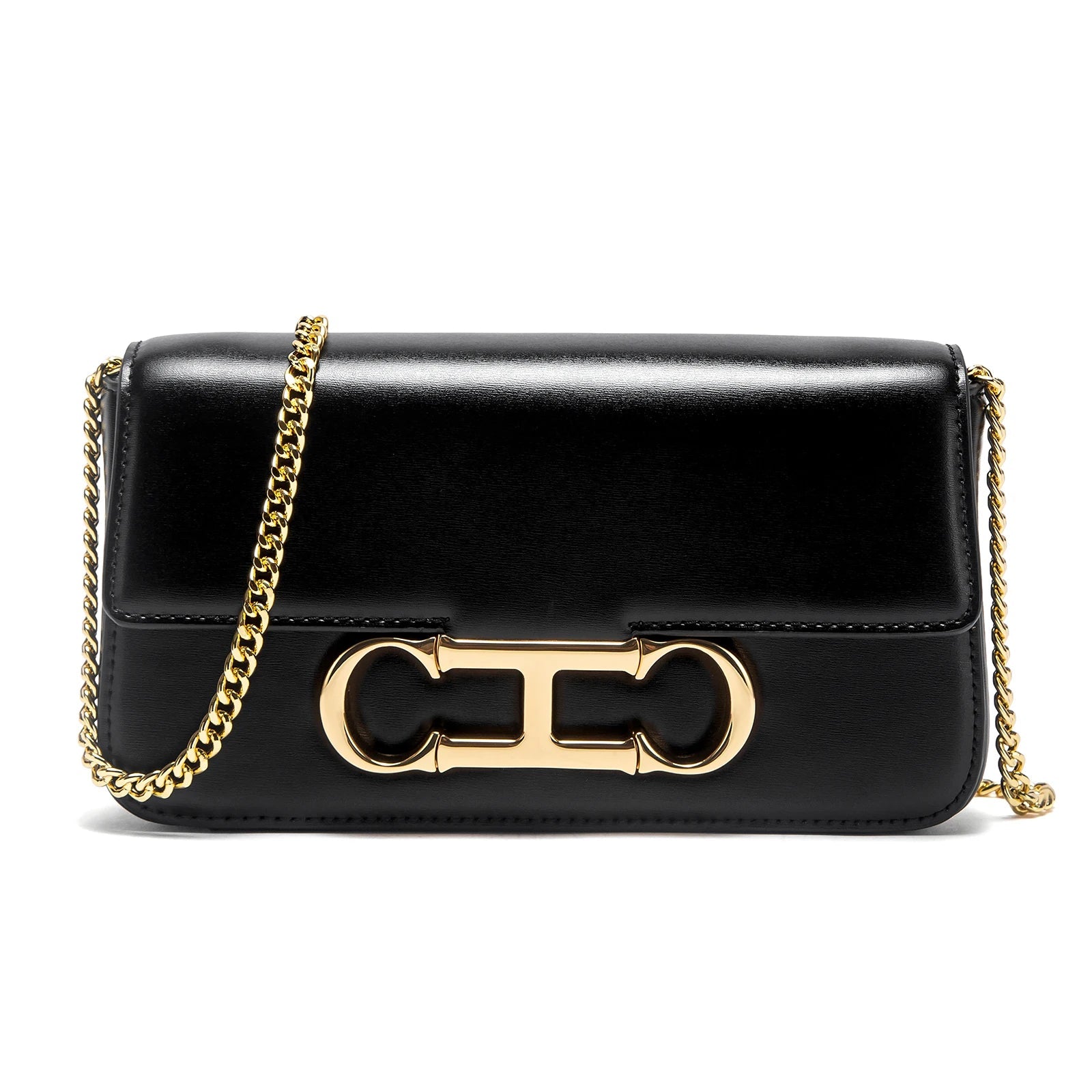 CHCH Women's Chain Bag Summer New Black Shoulder Bag Women's Flip Phone Bag - Tara's Tiny Treasures
