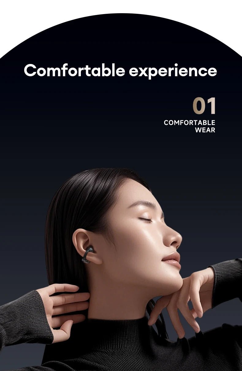 Choice Monster MQT65 OWS Bluetooth 6.0 Earphones Low Latency Earclip Bluetooth Headphones HD Call HiFi Music Game Sport Earbuds - Tara's Tiny Treasures