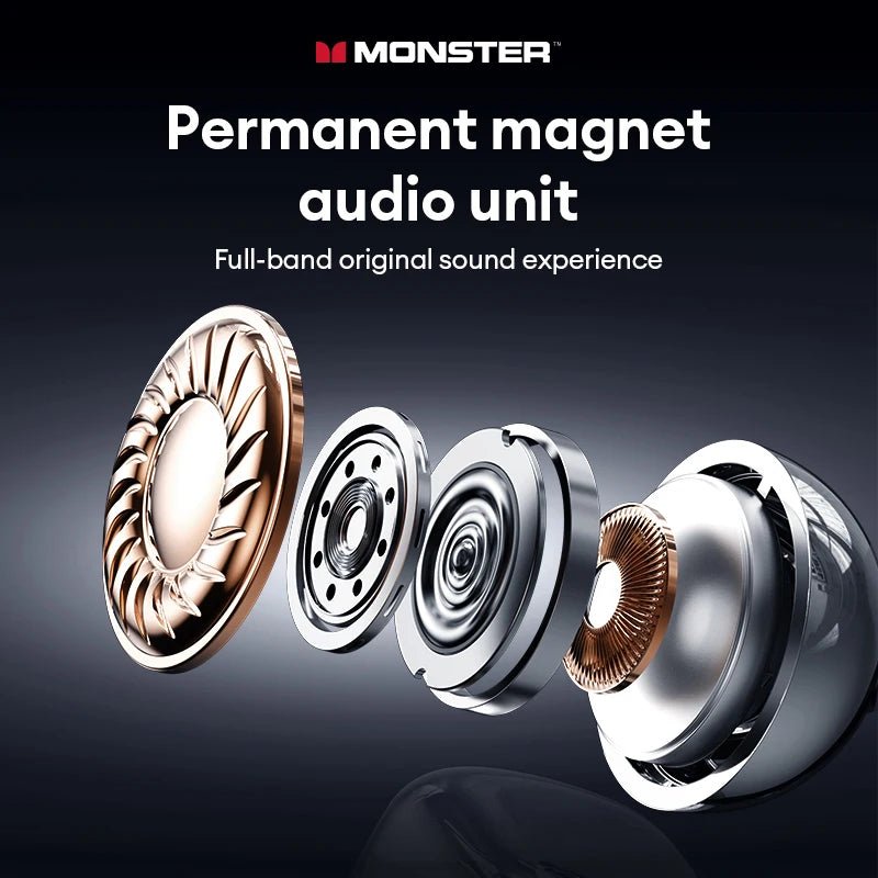 Choice Monster MQT65 OWS Bluetooth 6.0 Earphones Low Latency Earclip Bluetooth Headphones HD Call HiFi Music Game Sport Earbuds - Tara's Tiny Treasures