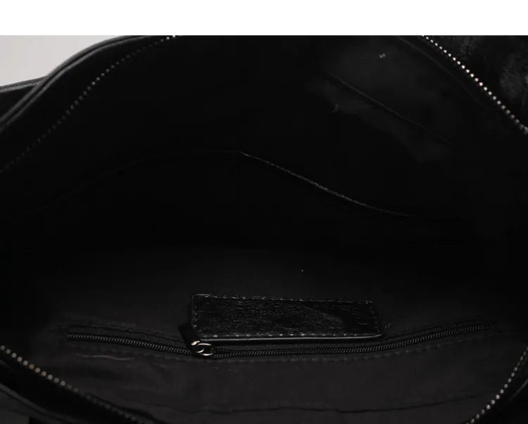 City Motorcycle Shoulder Bag Tote Bag for Women Luxury Designer 2026 Autumn and Winter handbag crossbody Large Capacity - Tara's Tiny Treasures