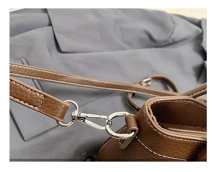 Classic Black Women's Handbags Elegant Office Ladies One Shoulder Bag Korean Simple Versatile PU Crossbody Bags New Trend - Tara's Tiny Treasures