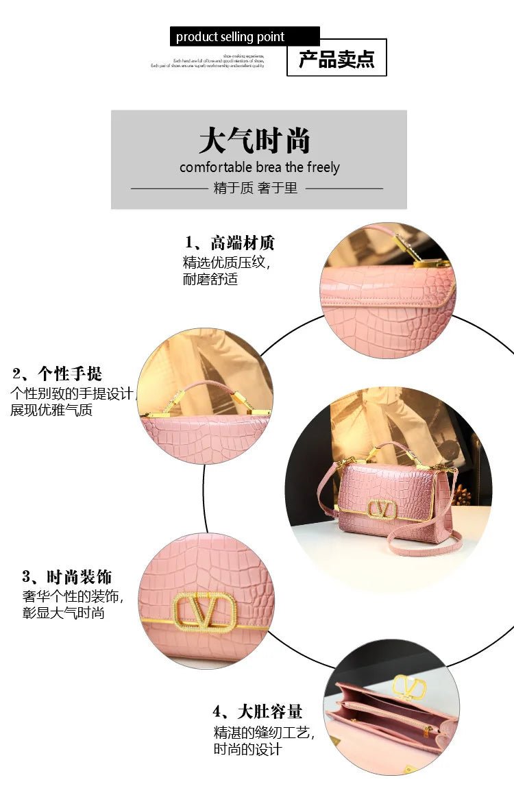 Classic Casual Solid Color Diaper Bags For Ladies Parisian Luxury Tote Bag High-End Crossbody Bag Elegant Fashion Messenger Bag - Tara's Tiny Treasures