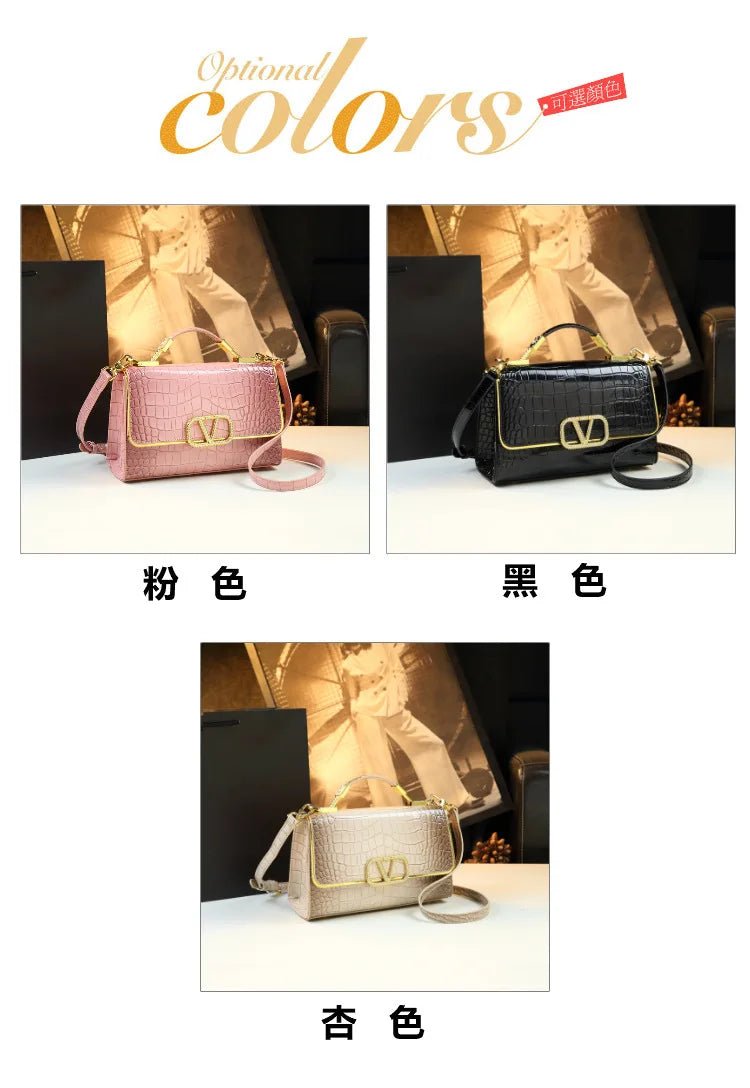 Classic Casual Solid Color Diaper Bags For Ladies Parisian Luxury Tote Bag High-End Crossbody Bag Elegant Fashion Messenger Bag - Tara's Tiny Treasures