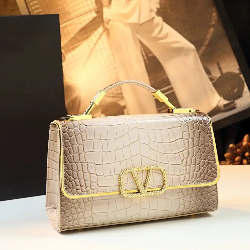 Classic Casual Solid Color Diaper Bags For Ladies Parisian Luxury Tote Bag High-End Crossbody Bag Elegant Fashion Messenger Bag - Tara's Tiny Treasures