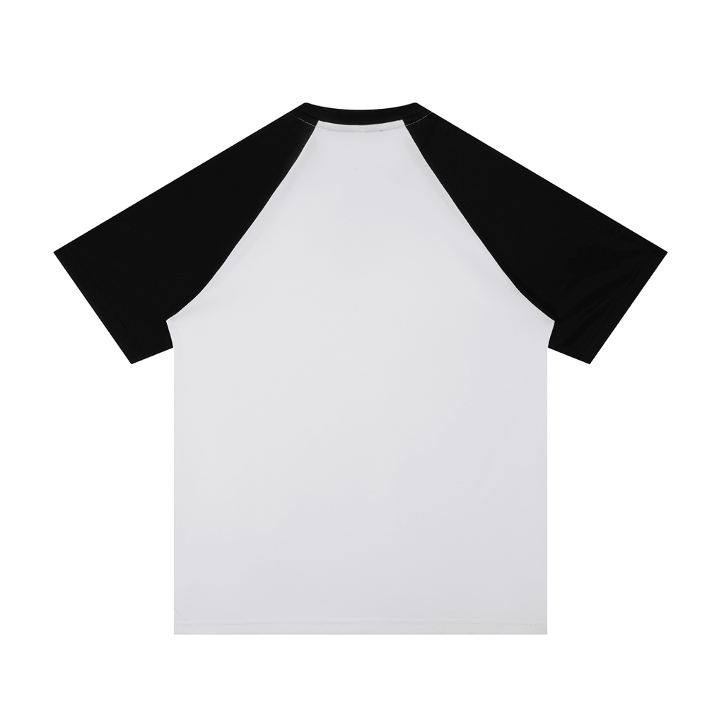 Contrast Raglan Sleeve Mesh T-Shirt - Tara's Tiny Treasures