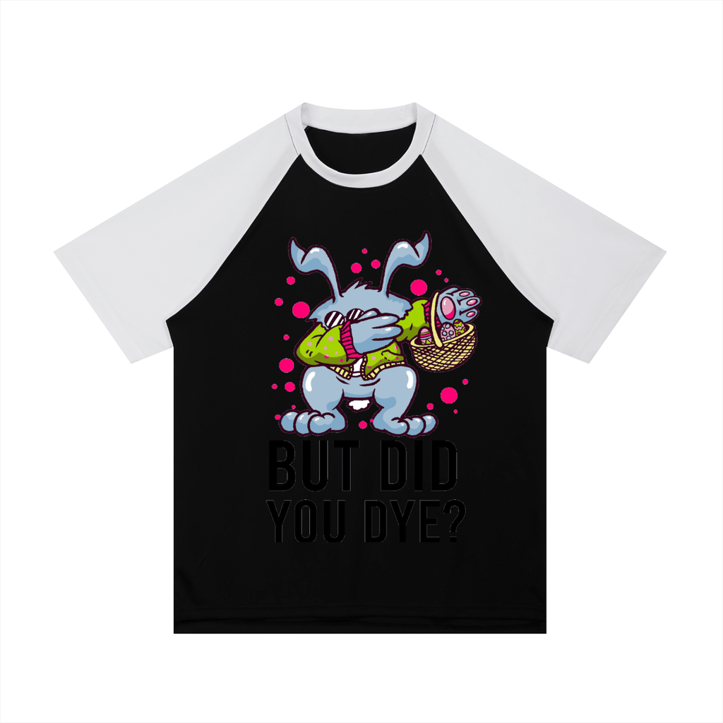 Contrast Raglan Sleeve Mesh T-Shirt - Tara's Tiny Treasures