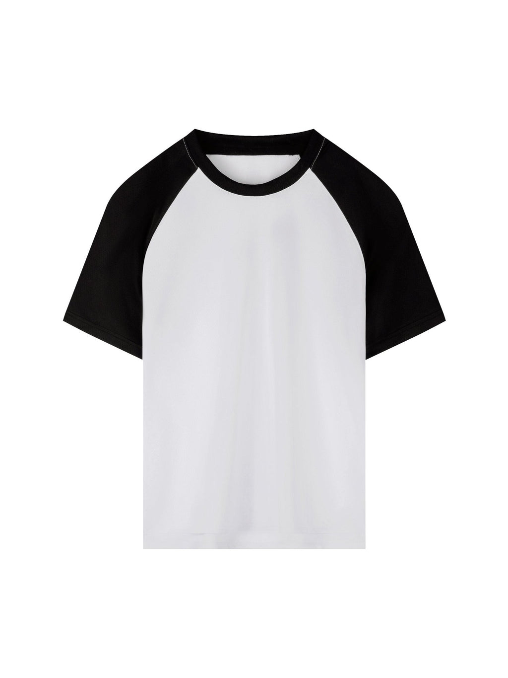 Contrast Raglan Sleeve Mesh T-Shirt - Tara's Tiny Treasures