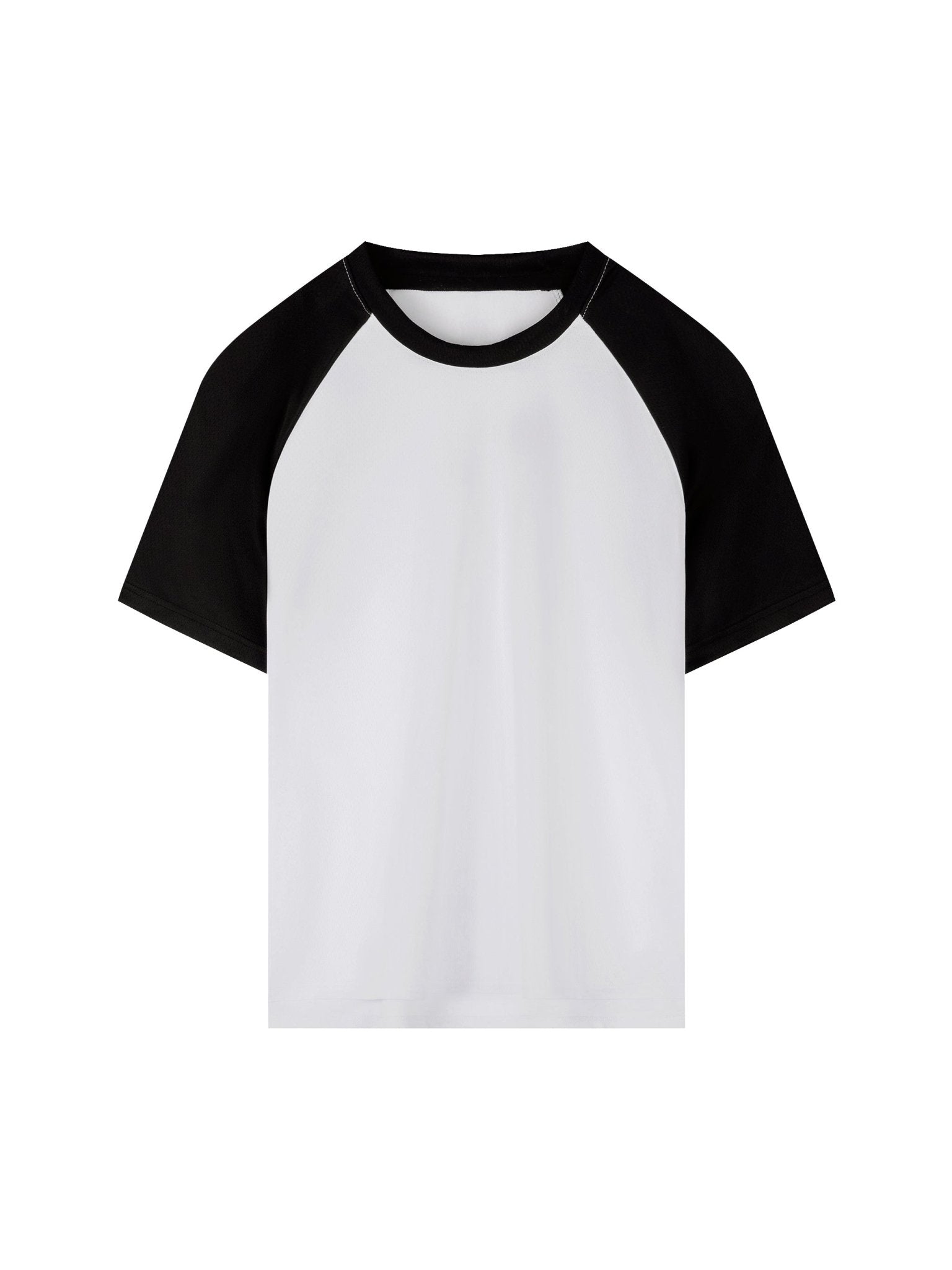 Contrast Raglan Sleeve Mesh T-Shirt - Tara's Tiny Treasures