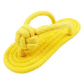 Dog Chewing Toy Cotton Slipper Rope Toy for Small Large Dogs Pet Teeth Training Molar Toys Interactive Dog Toy Dog Accessories - Tara's Tiny Treasures
