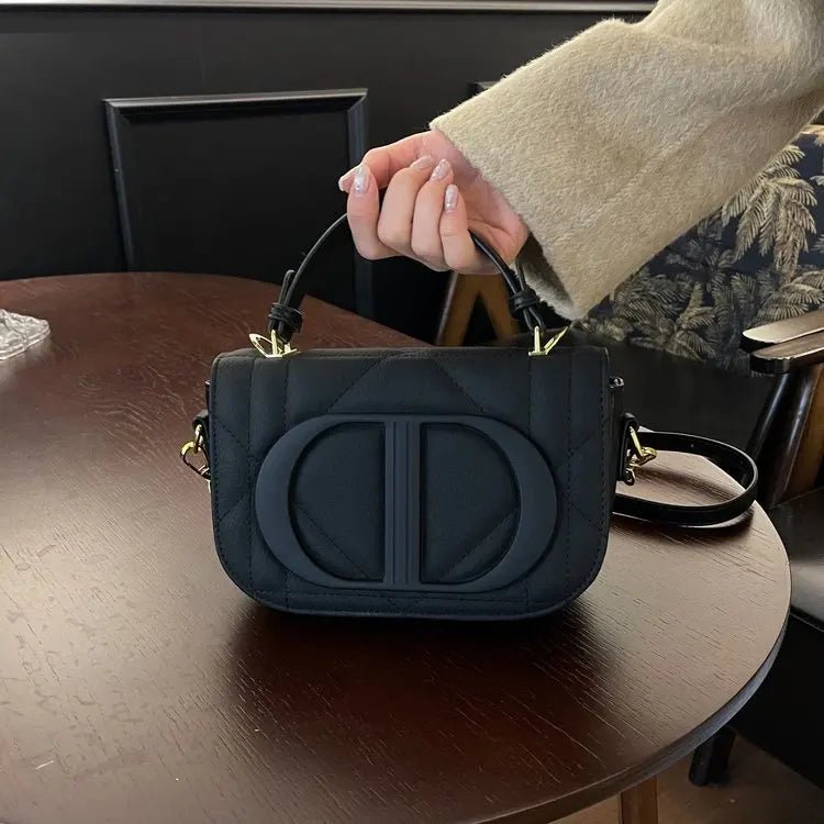 Elegant Designer Crossbody Bag Diaper Bag Women Luxury Leather Tote Large Capacity Stylish Shoulder Bag For Hands-Free - Tara's Tiny Treasures